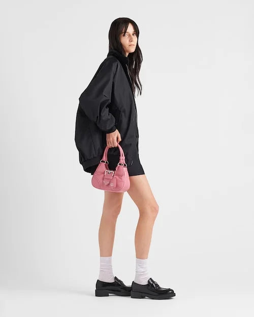 PP Moon padded nappa-leather bag – Geranium Pink