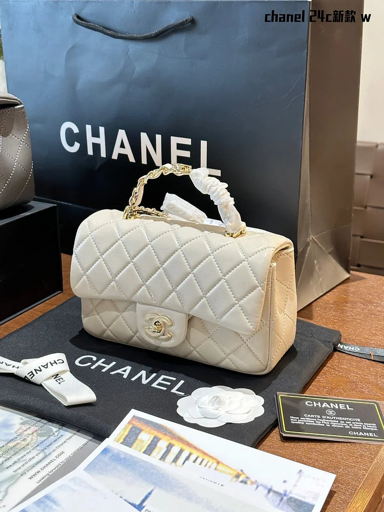 -CC HANDLE MINI CF bag size: 20*12*6CM