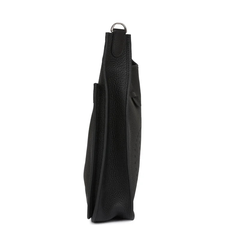 H Evelyne III PM Black Clemence Palladium Hardware