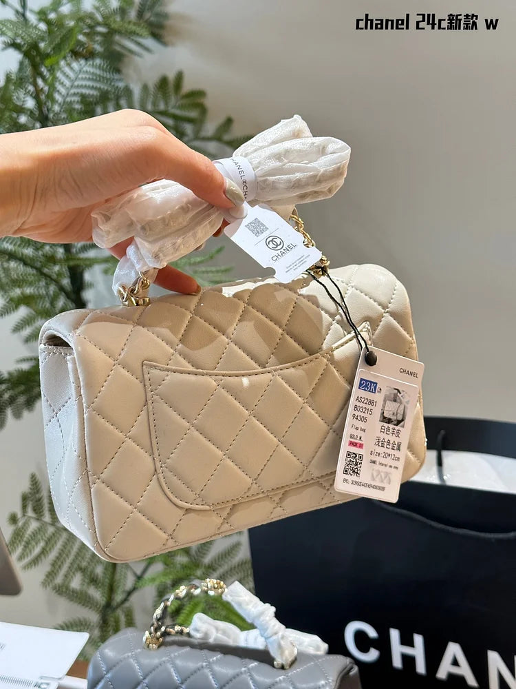 -CC HANDLE MINI CF bag size: 20*12*6CM