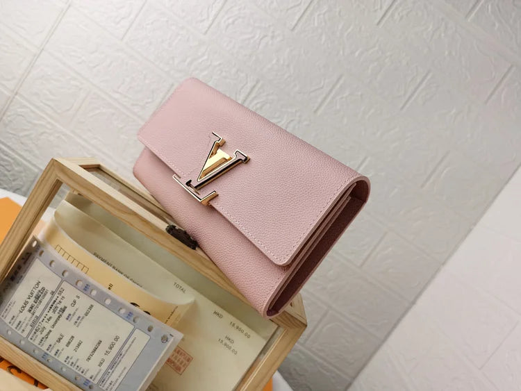 L Capucines new arrival wallet top quality 4 colours