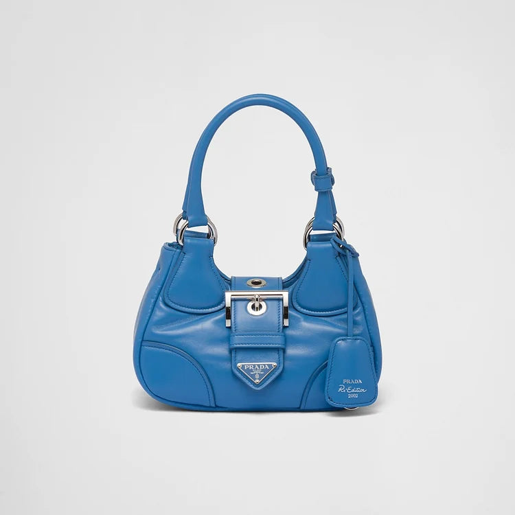 PP Moon padded nappa-leather bag – Light Blue