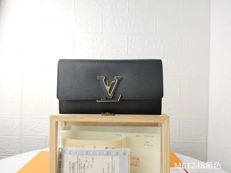 L Capucines new arrival wallet top quality 4 colours