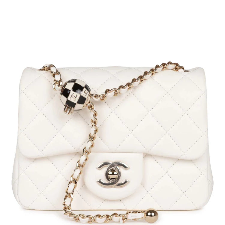 SCRE:EN ＜MINI SHOULDER BAG＞　white Mini Shoulder Bag - White – Feature