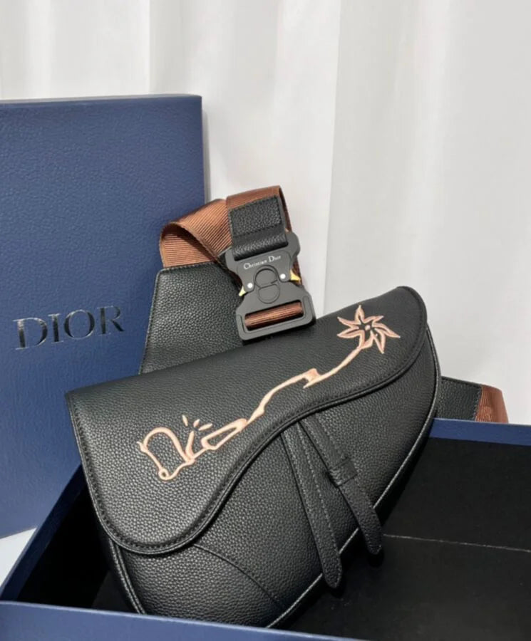 D Cactus Jack D Saddle Bag Black
