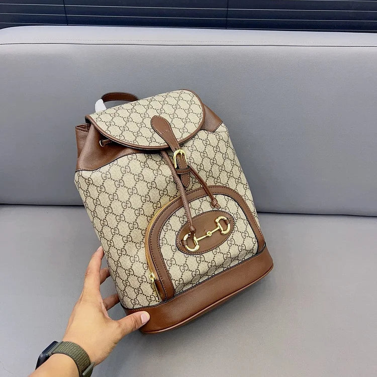 GG new arrival 1955 man and women backpack bag size : 35 x 27 cm