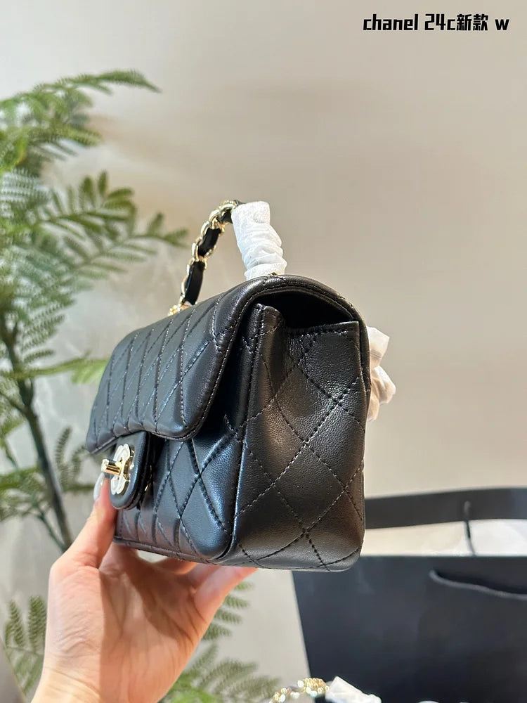 -CC HANDLE MINI CF bag size: 20*12*6CM