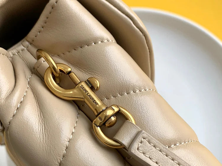Y Loulou Toy Bag In Matelasse Y Leather