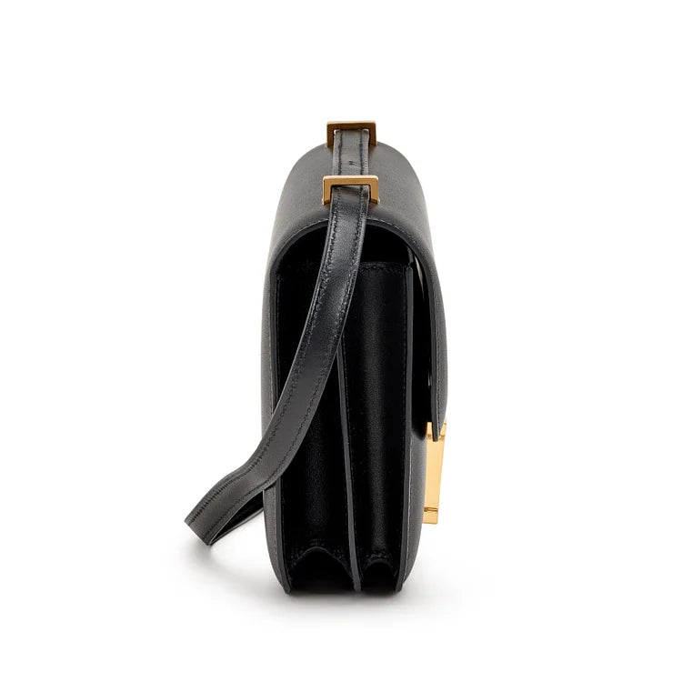 H Constance Bag 18 Black Epsom Gold Hardware