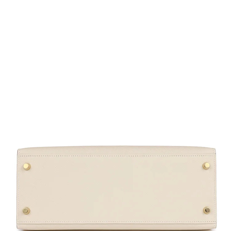 H Craie Epsom Sellier Kelly 28cm Gold Hardware