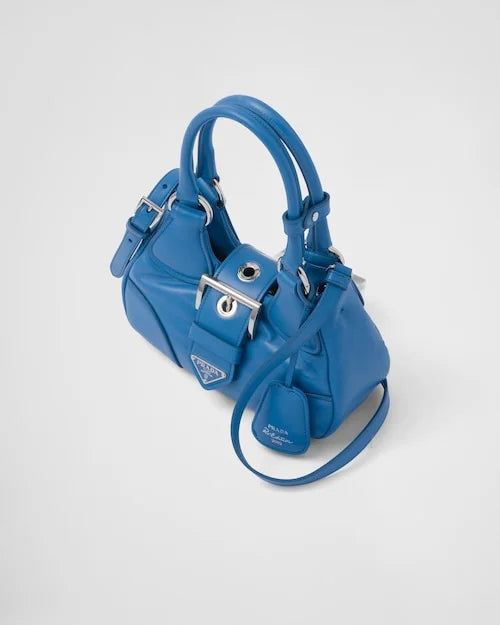 PP Moon padded nappa-leather bag – Light Blue