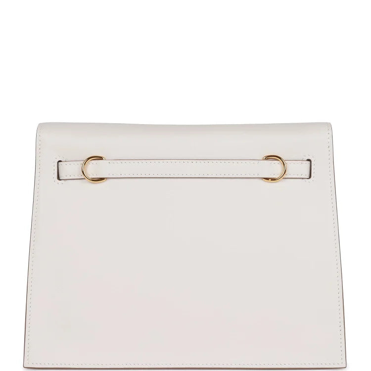H Kelly Danse Gris Perle Swift Gold Hardware