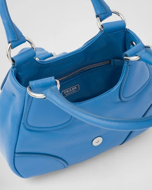 PP Moon padded nappa-leather bag – Light Blue