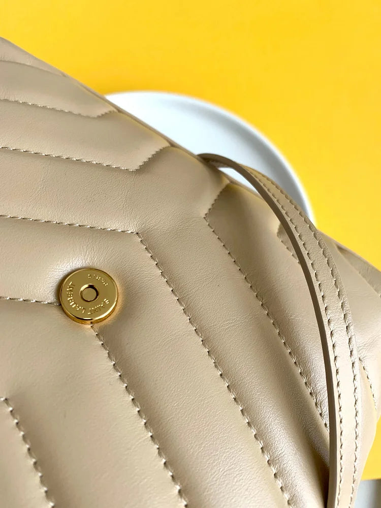 Y Loulou Toy Bag In Matelasse Y Leather