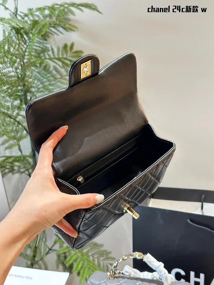 -CC HANDLE MINI CF bag size: 20*12*6CM