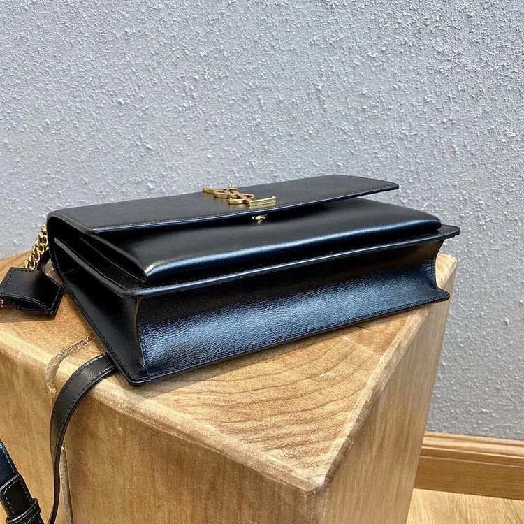 Y MEDIUM SUNSET SATCHEL IN SMOOTH LEATHER