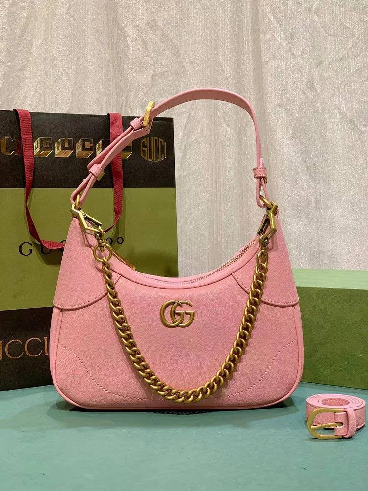 GC465 Aphrodite Small Shoulder Bag / W9.9″ x H7.5″ x D2.8″