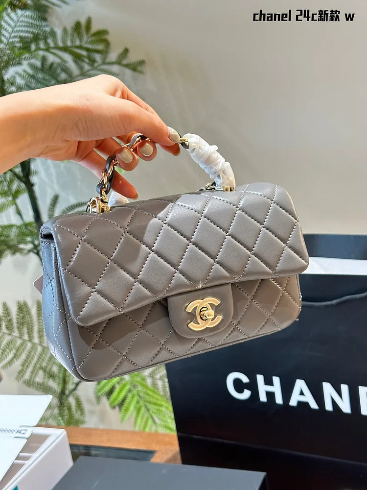 -CC HANDLE MINI CF bag size: 20*12*6CM