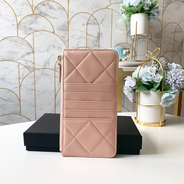 cc 19 Matelasse Phone and Card Case Pink Bag For Women 19cm/7.5in