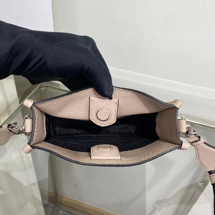 Pra Mini Shoulder Bag Beige For Women, Women’s Bags 7.9in/20cm