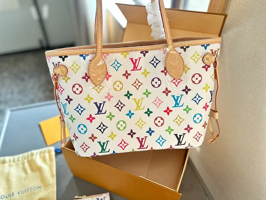 L  Neverfull new arrival tote bag size; 28 cm
