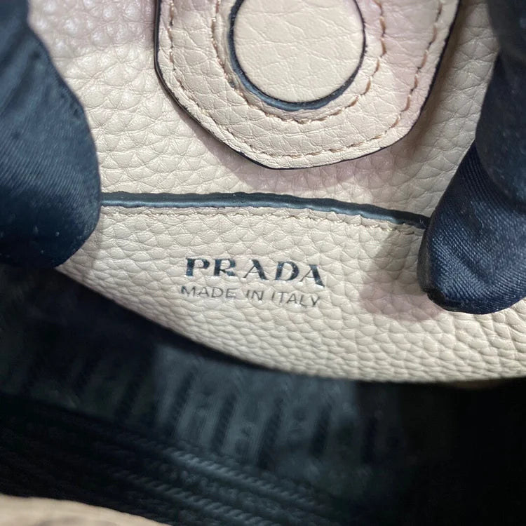 Pra Mini Shoulder Bag Beige For Women, Women’s Bags 7.9in/20cm