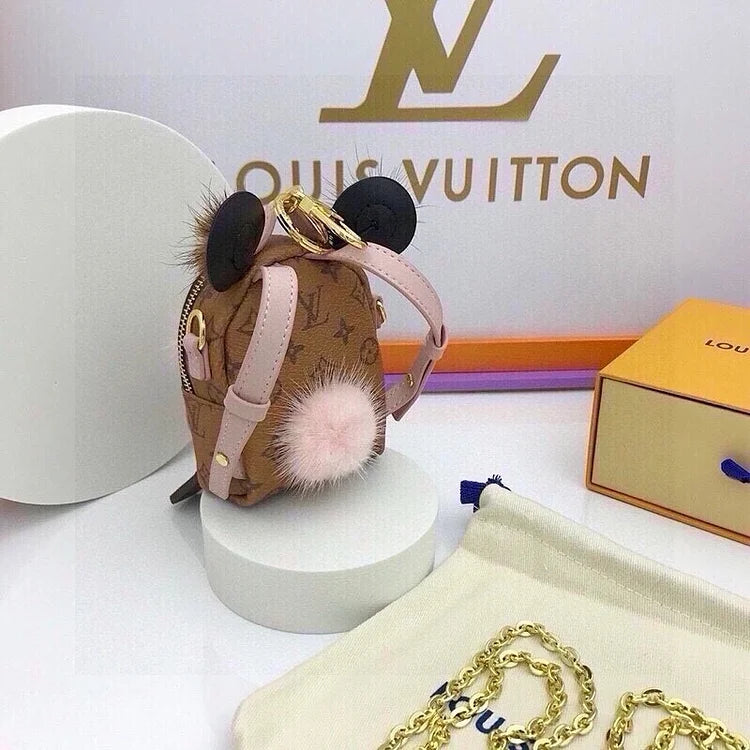 LOUIS M69552 PALM SPRINGS BEAR mini key chain purse