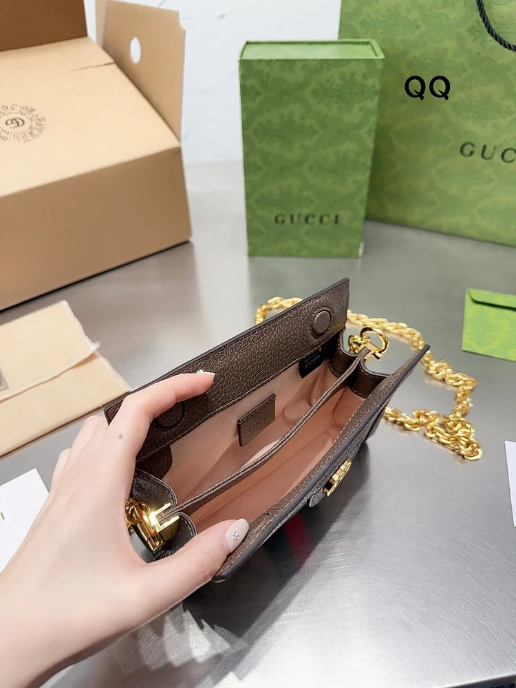 GC517 Ophidia GG Mini Bag /  7.1×5.1×2.5inch