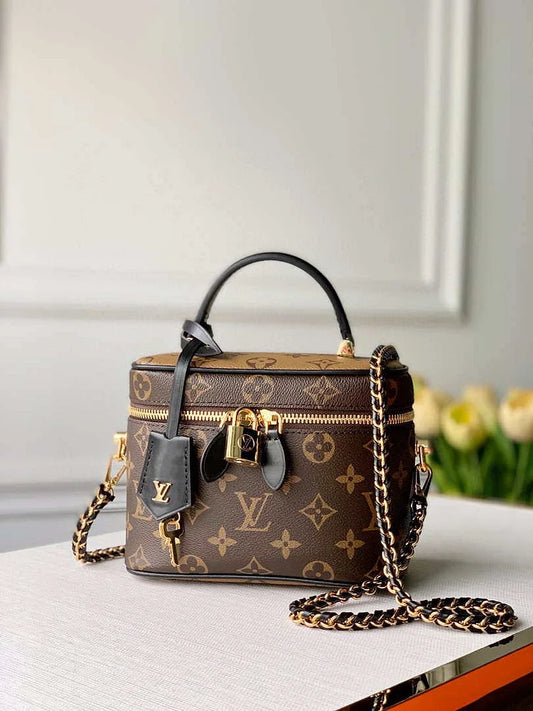 Louis M45165 Vanity Pm Monogram Bag