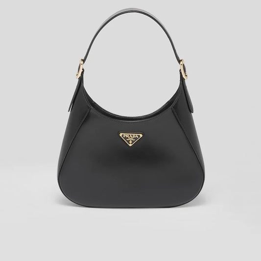 PP Leather shoulder bag – Black