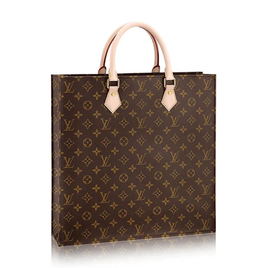 L-bag M40805 Sac Plat NM Tote Bag Monogram Canvas