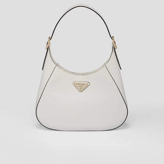 PP Leather shoulder bag – White
